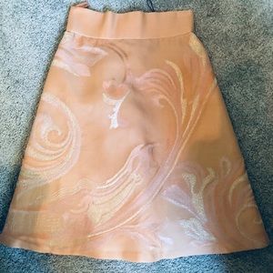 Gianfranco Ferre  Silk A-line Skirt NWOT